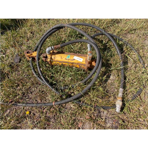 Hydraulic Ram Cylinder with hose