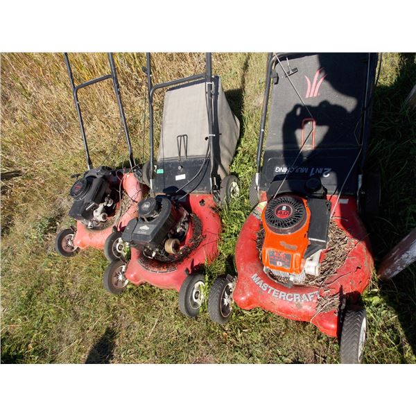 three push mowers