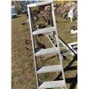 Image 1 : 5 foot aluminum step ladder