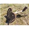 Image 2 : vintage tin implement seat on stand
