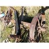 Image 3 : 2X The Money - Two pairs of iron impement wheels on wooden axles
