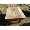 Image 1 : Vintage Wooden Table - 21x24x18" H