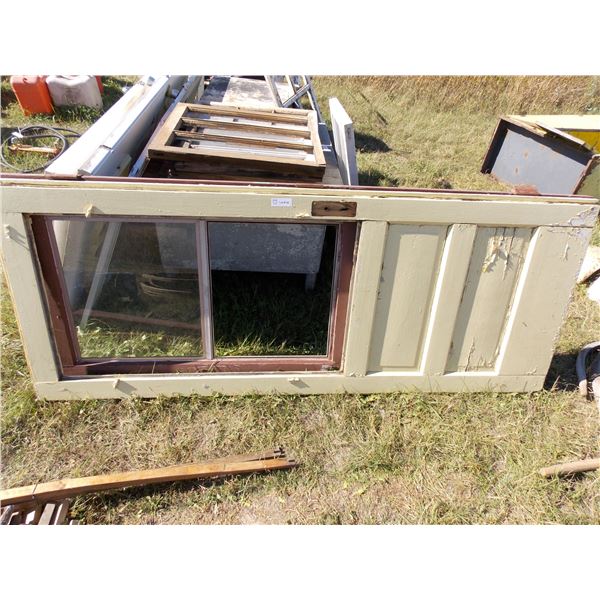 2x The Money - Two Vintage Wooden Doors 33x80