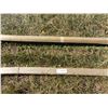 Image 1 : pair of wooden sulky wagon shafts 139" long