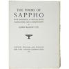 Image 1 : Edwin Marion Cox. The Poems of Sappho