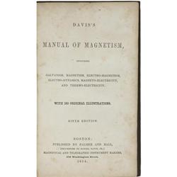 [Daniel Davis, Jr.] Davis's Manual of Magnetism