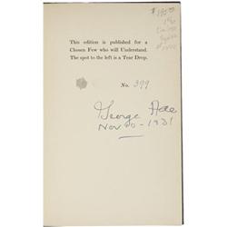 George Ade. The Old-Time Saloon