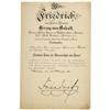 Image 1 : Frederick II, Duke of Anhalt, Document Signed,