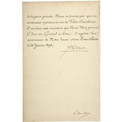 Felix Faure, President of France, DS