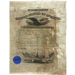 Theodore Roosevelt Signed Military Appointment