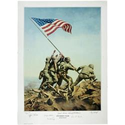 Roy Grinnell Signed Print, â€œUncommon Valorâ€,