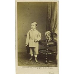 Prince Leopold of Belgium, Duke of Brabant CDV