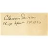 Image 1 : Clarence Darrow Signed Card.