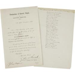 [Ulysses S. Grant] Nomination of General Grant