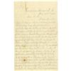 Image 1 : Civil War Letter from Shermanâ€™s March.