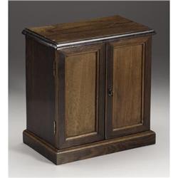 A Victorian miniature cabinet