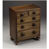Image 1 : A Victorian miniature chest of drawers