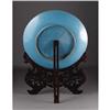 Image 2 : Large Chinese cloisonne enamel charger on stand