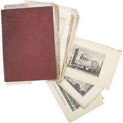 A book containing prints of British landmarks
