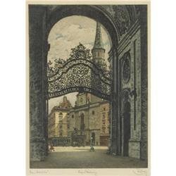 Continental School, Aquatint