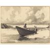Image 1 : Gordon Hope Grant, Lithograph, Fishermen