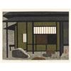 Image 1 : Kiyoshi Saito, Color woodblock, Tea House