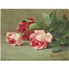 Image 1 : Adelaide Palmer, Oil on canvas, Roses