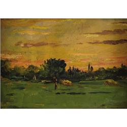 Emile Avon, Oil on board