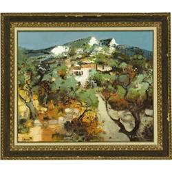 Roger Quintaine, Oil on canvas, Contraste