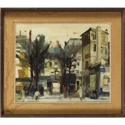Jean Faber, Oil on canvas, Place Furstenberg
