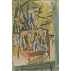 Attributed to Roger Chastel, Oil on canvas