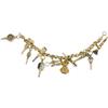 Image 1 : Multi-Stone, Gold, Gold-Filled, Key Bracelet