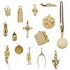 Image 1 : Multi-Stone, Gold Charm Lot