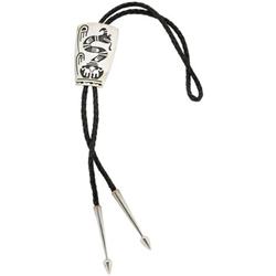 Sterling Silver Bolo Tie, Lawrence Saufkie