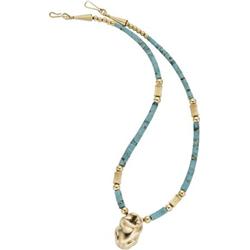 Turquoise, Gold Necklace