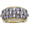 Tanzanite, Diamond, Gold Ring
