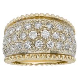 Pave Diamond, Gold Ring