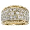 Image 1 : Pave Diamond, Gold Ring