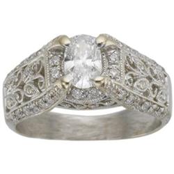 Diamond, White Gold Ring