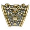 Image 2 : Diamond, Enamel,Gold Zodiac Ring, Elizabeth Gage
