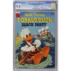 Dell Giant Comics - Donald Duck Beach Party #1