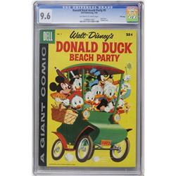 Dell Giant Comics - Donald Duck Beach Party #5