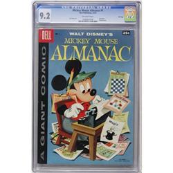 Dell Giant Comics - Mickey Mouse Almanac #1 File