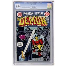 The Demon #8 (DC, 1973) CGC NM+ 9.6 White pages.