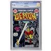 Image 1 : The Demon #8 (DC, 1973) CGC NM+ 9.6 White pages.