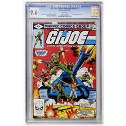 G.I. Joe #1 (Marvel, 1982) CGC NM+ 9.6 White