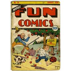 More Fun Comics #34 (DC, 1938) Condition: GD-.