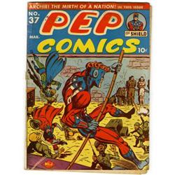Pep Comics #37 (MLJ , 1943) Condition: FR.