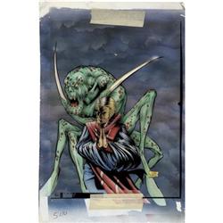 Tom Smith - Mantus Files #3 Cover Blueline Color