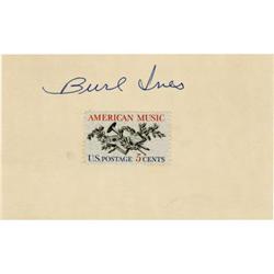 Burl Ives Autographs